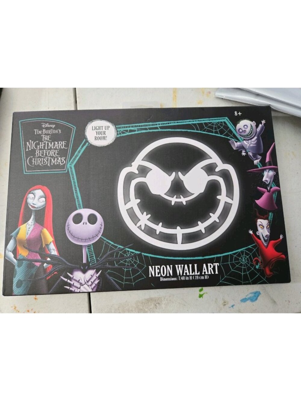 Disney, The Nightmare Before Christmas Jack The Pumpkin King Neon Wall Art